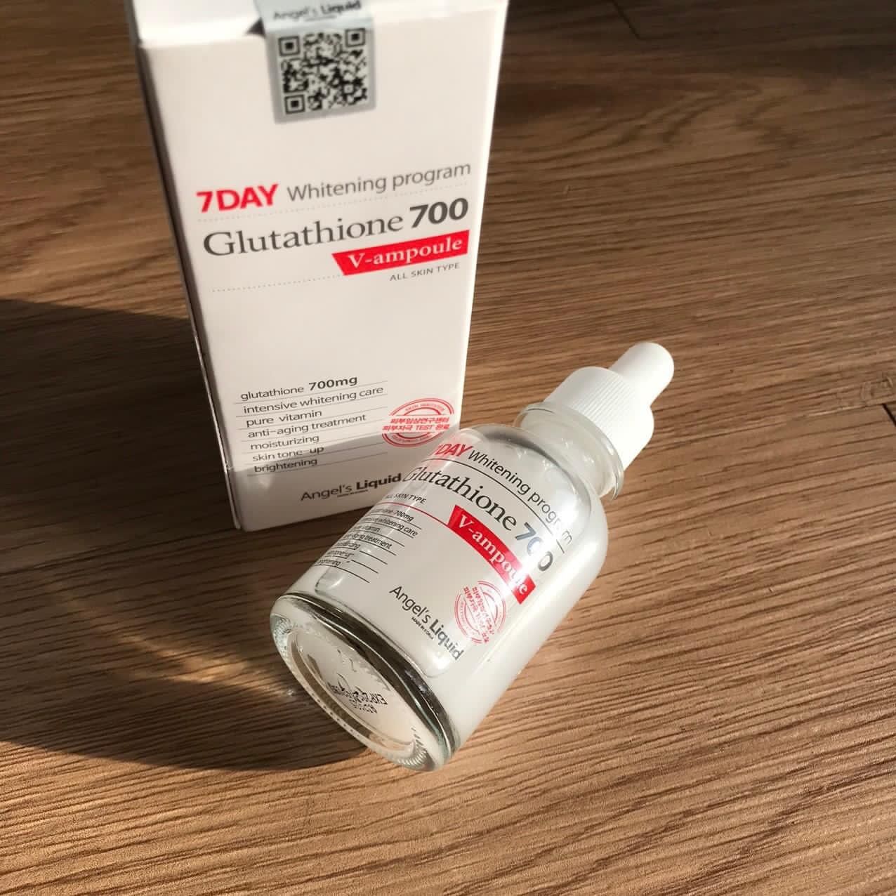Huyết thanh 7Day Whitening Program Glutathione 700 V-Ample 30ml