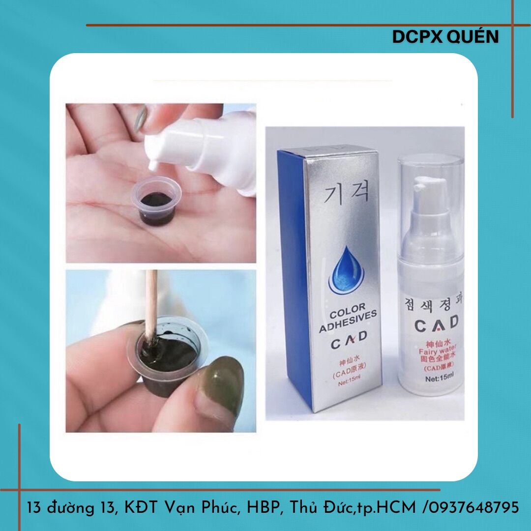 Nước pha mực, kích màu và khoá màu phun xăm