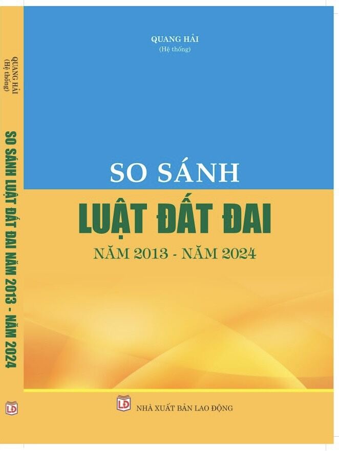 So sánh luật đất đai năm 2013 - năm 2024