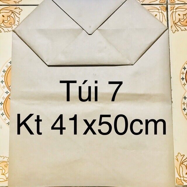Set 100 túi 7 xi măng đựng hàng (kt 41x50)cm