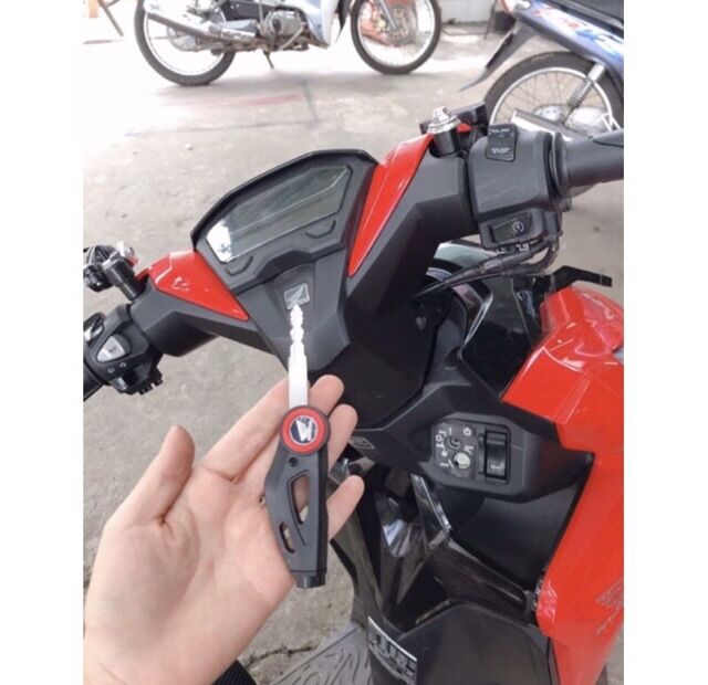 Phôi chìa khoá bấm gập độ các dòng xe HONDA ( có 3 màu đỏ , xanh , đen )