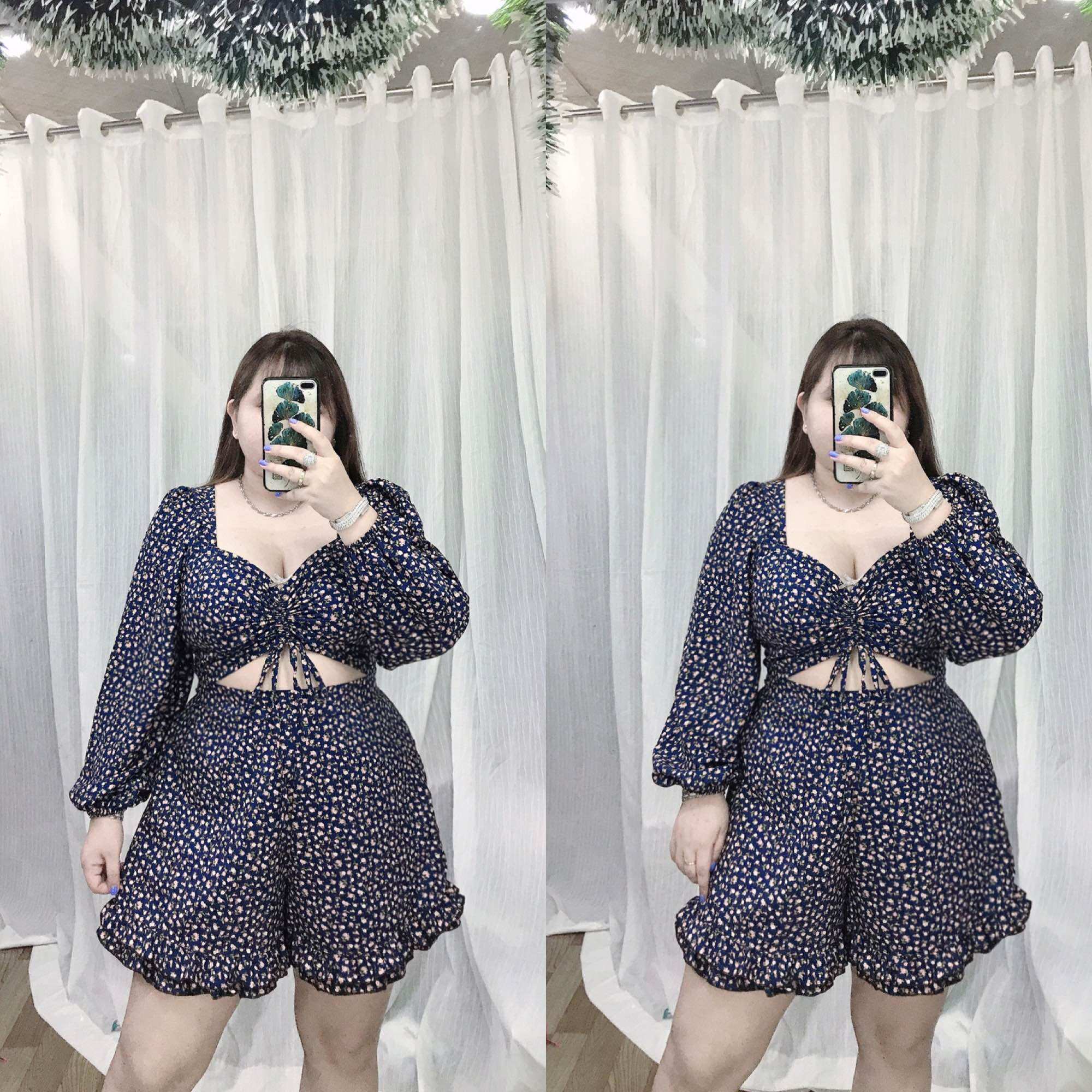 [Bigsize 65-90kg] Set áo rút quần bèo