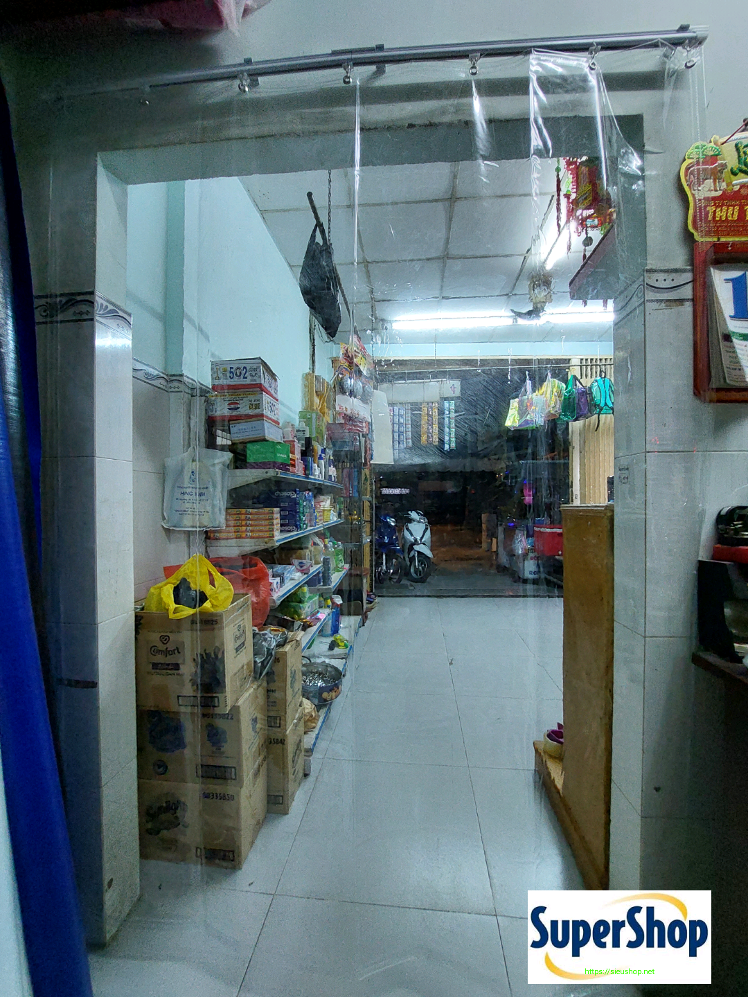 Rèm Nhựa Trong Suốt