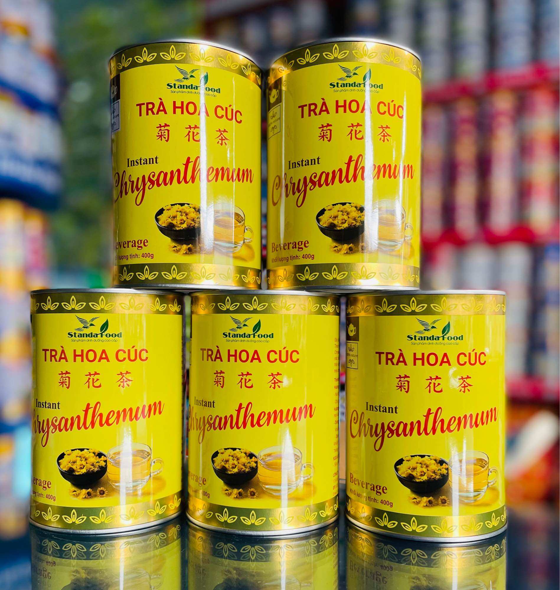 Trà Hoa Cúc Thanh Nhiệt Cơ thể, trà Lợi sữa (400g)