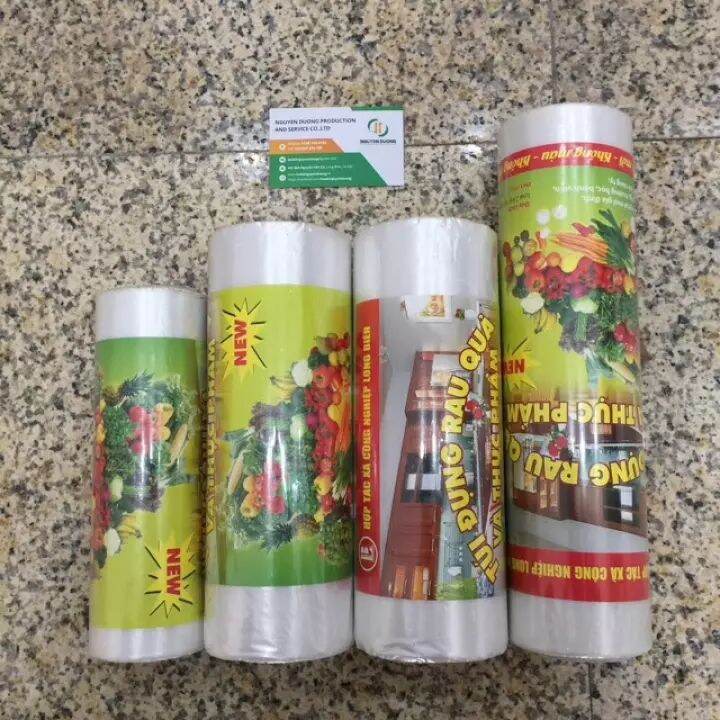 Cuộn 500gr/ 1kg Túi đựng thực phẩm PE 3 cỡ