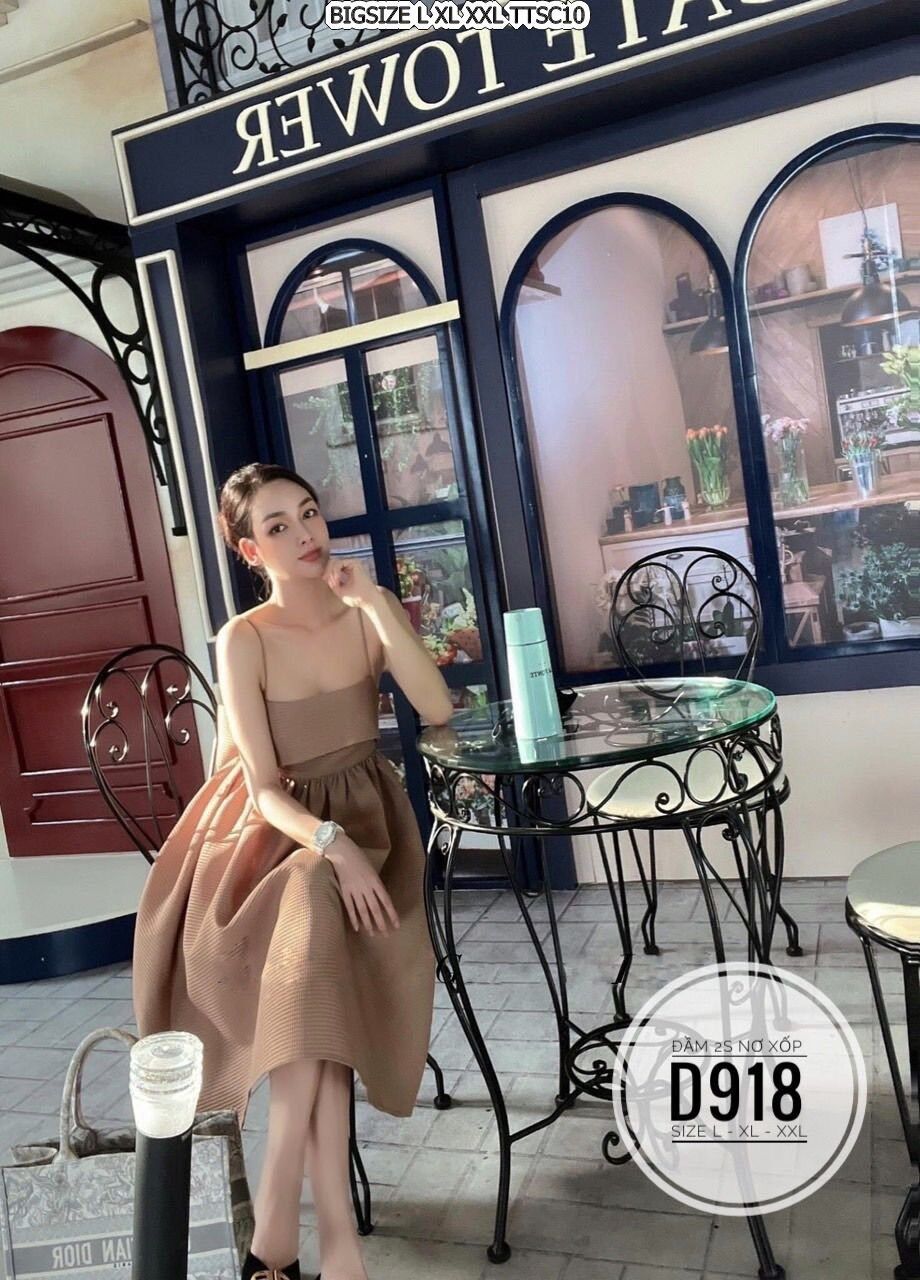Bigsize 60- 90kg ĐẦM 2S NƠ XỐP