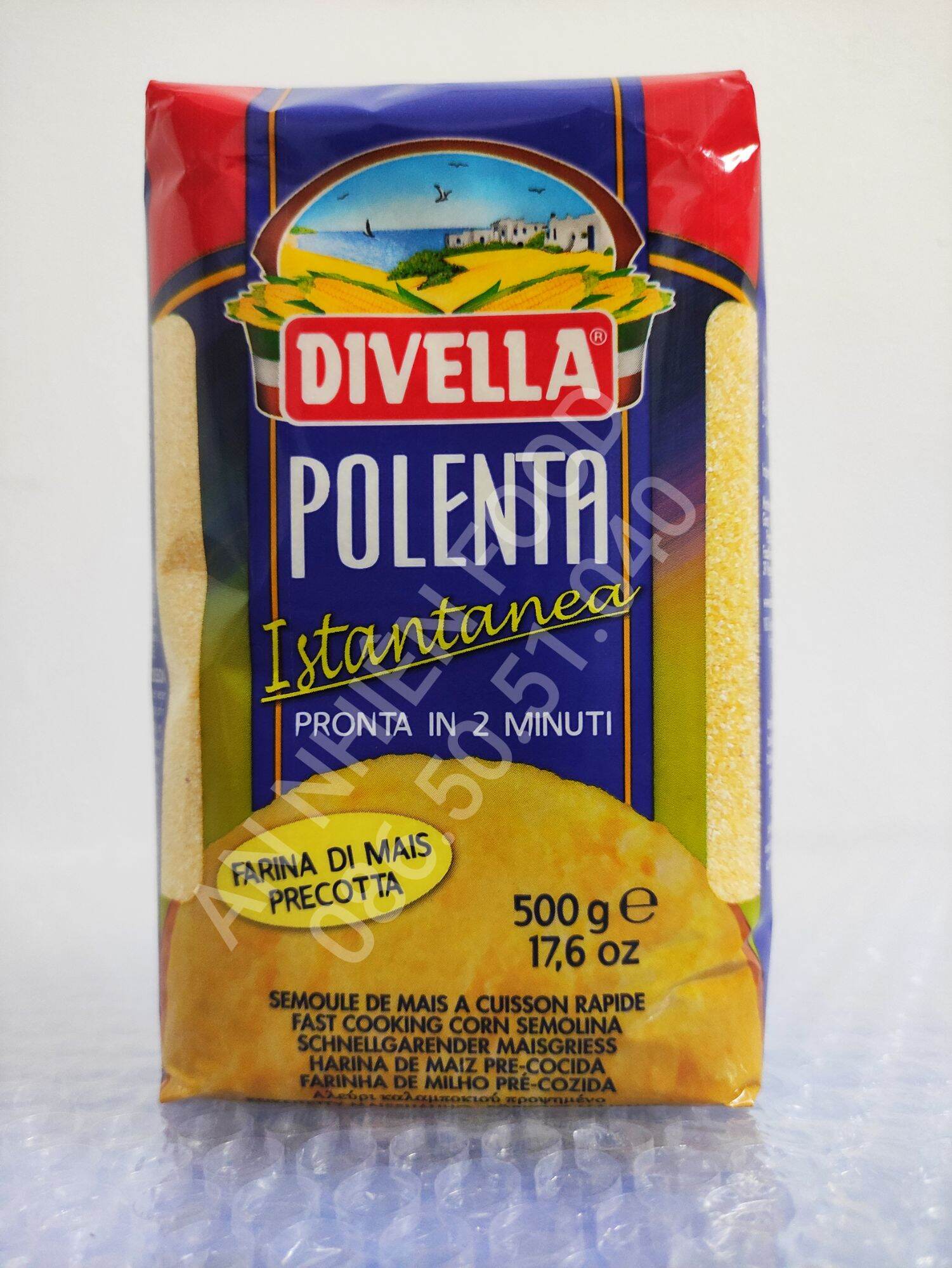 Tinh Bột Ngô Polenta hiệu Divella 500 Gram
