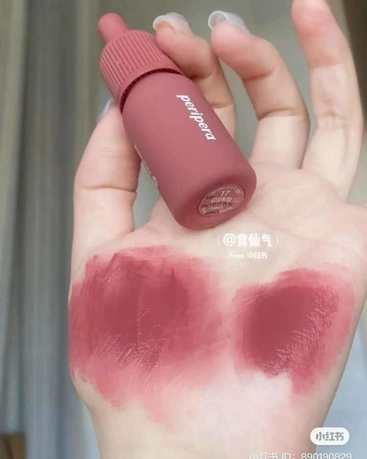 Son Kem Lì Peripera Ink Velvet Collection Pink Moment 8g #17