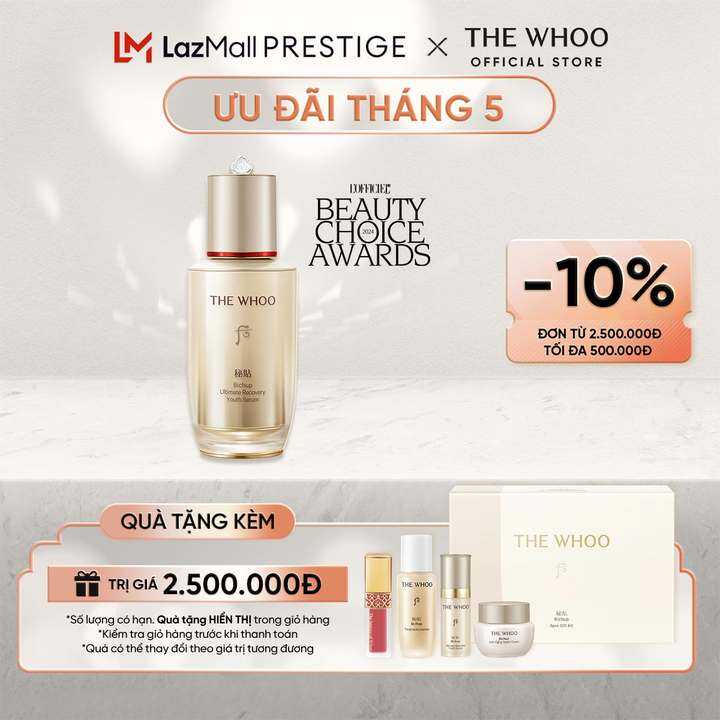 Tinh chất tự sinh chống lão hóa thế hệ thứ 4 THE WHOO Serum 50ml
