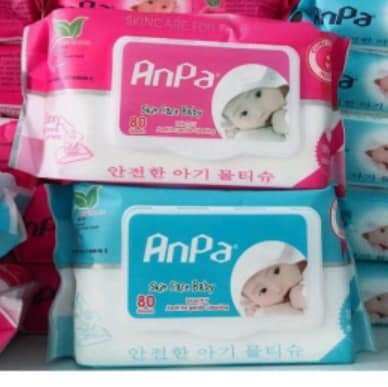 Khăn giấy ướt anpa 80g
