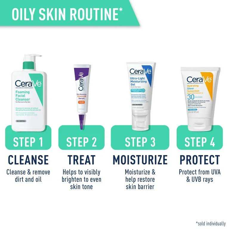 Sữa rửa mặt Cerave Foaming Cleanser cho da dầu đủ size