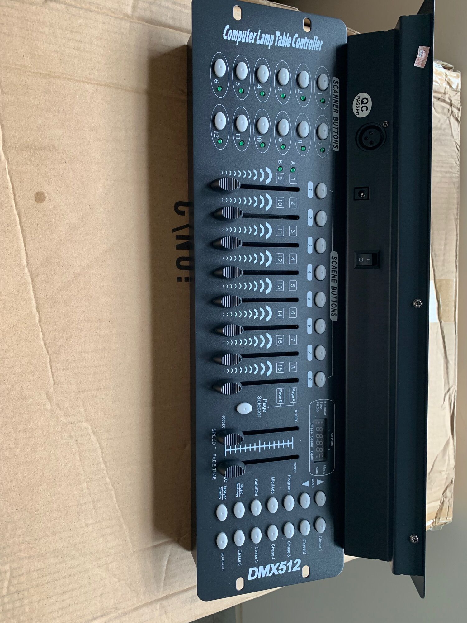 Bàn khiển ánh sáng dmx 512