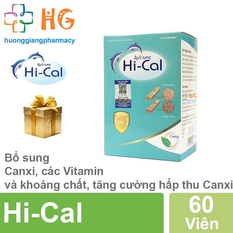 Avisure Hical- canxi tự nhiên cho bà bầu