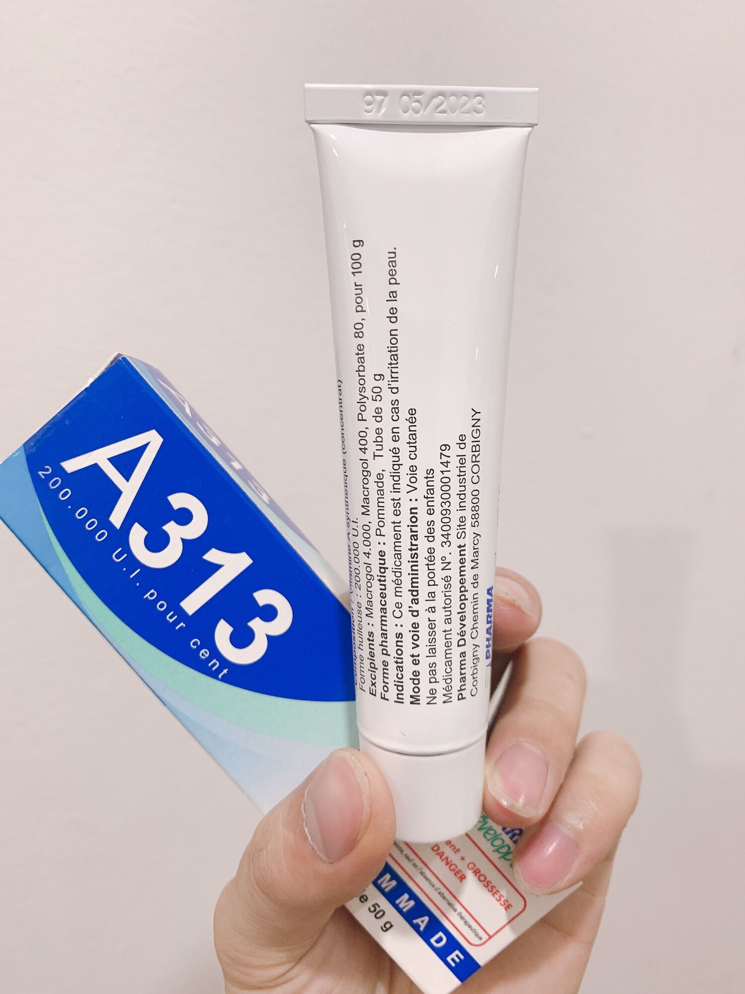 Kem dưỡng da A313 Pommade Retinol 50g