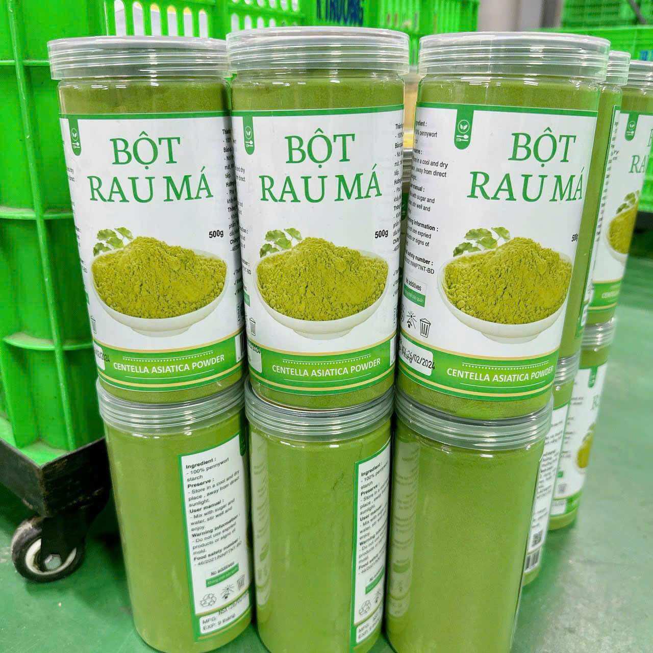 Bột Rau Má Nguyên Chất 500g