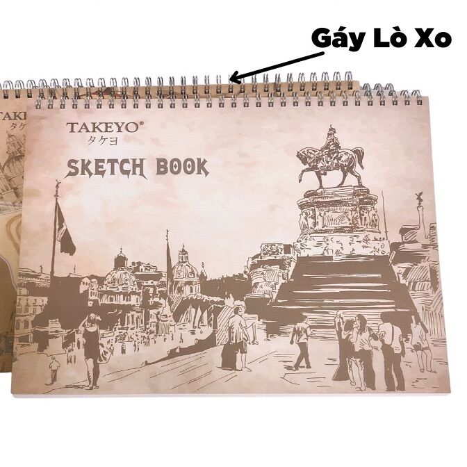 Sổ vẽ A3 Takeyo 50 tờ 160gsm