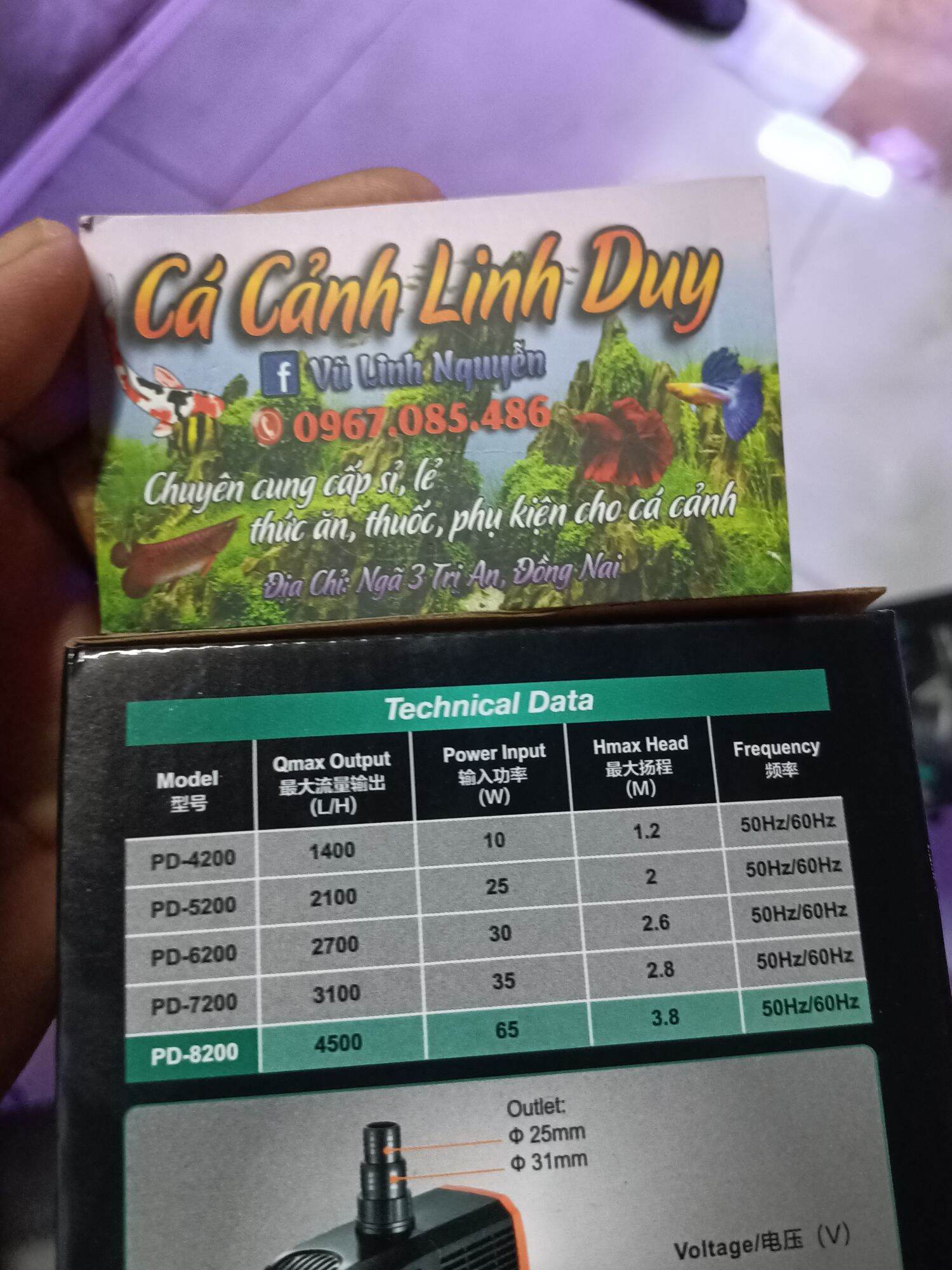 Máy Bơm Periha 8200