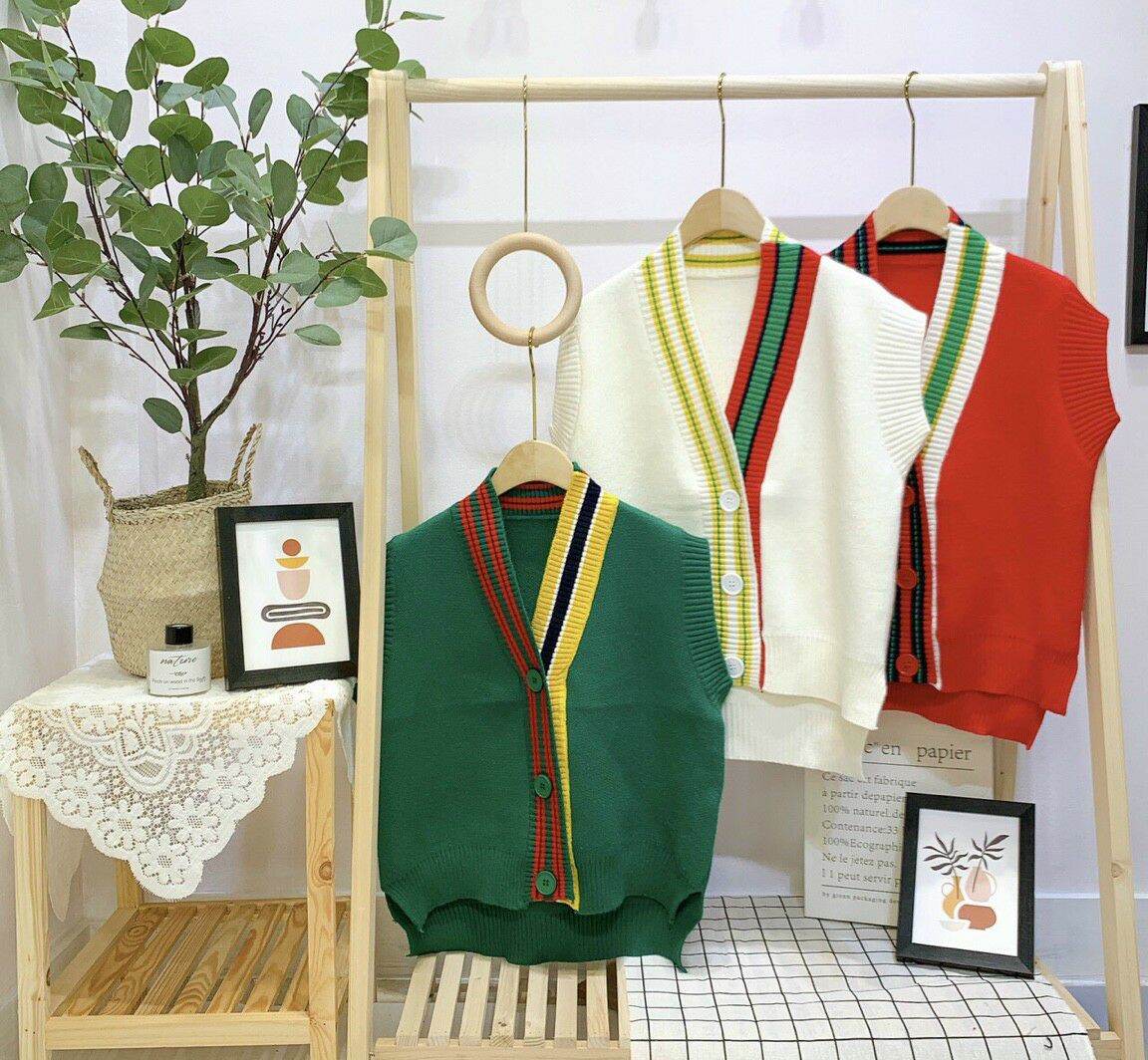 Áo len gile thời trang nữ ( không kèm áo trong )