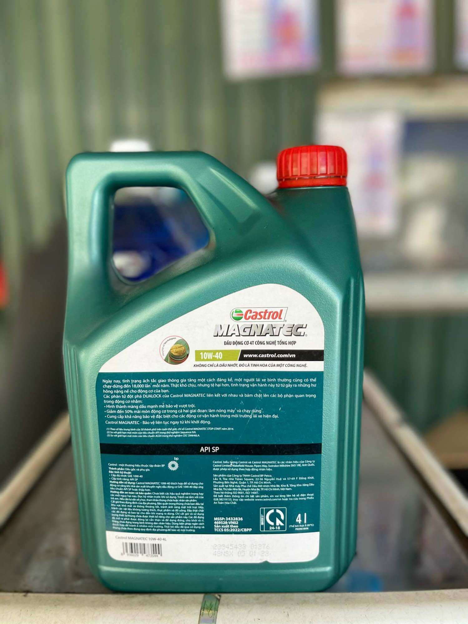 DẦU CASTROL 10W-40(4l)