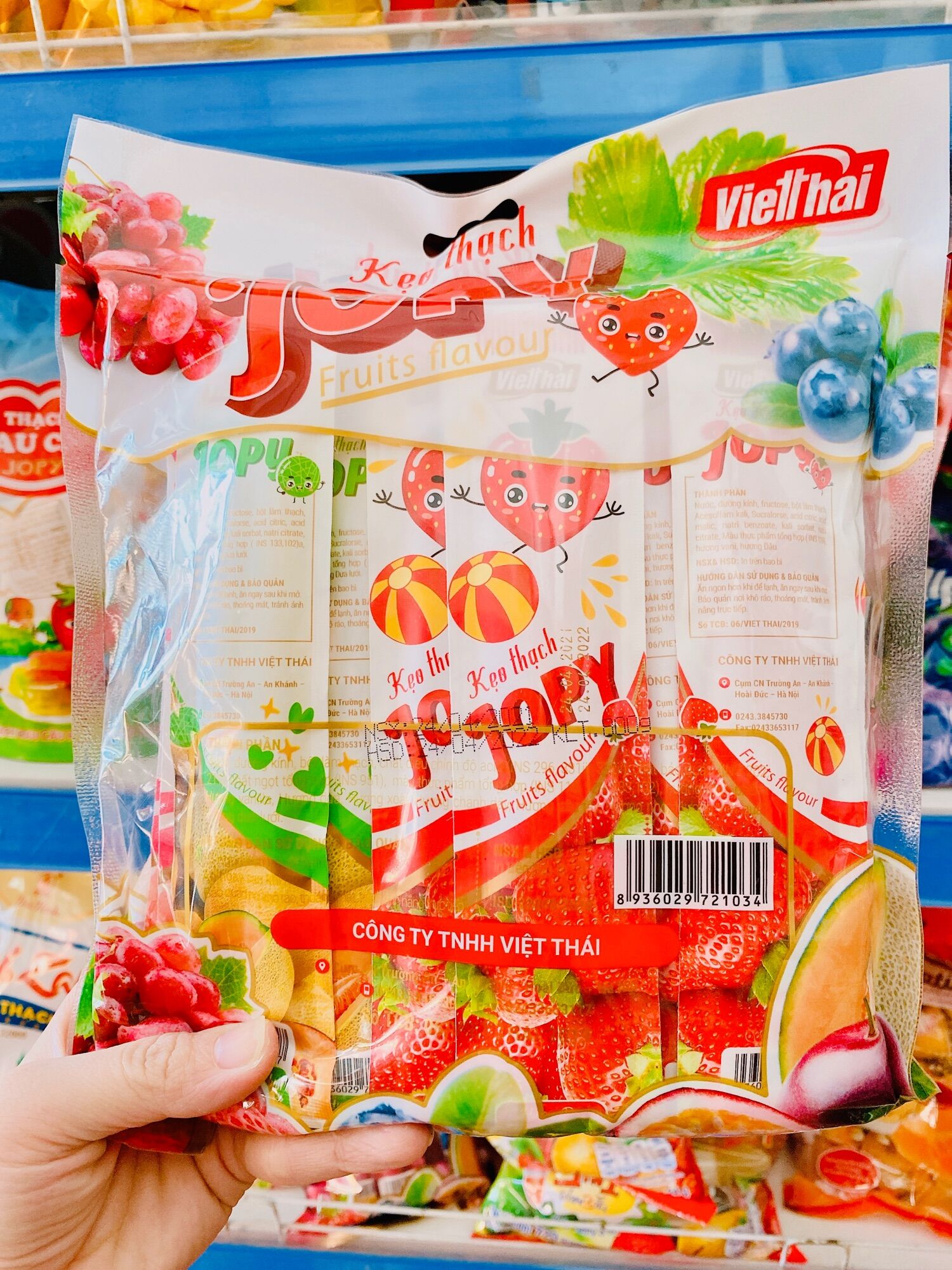 KẸO THẠCH JOPY VIỆT THÁI