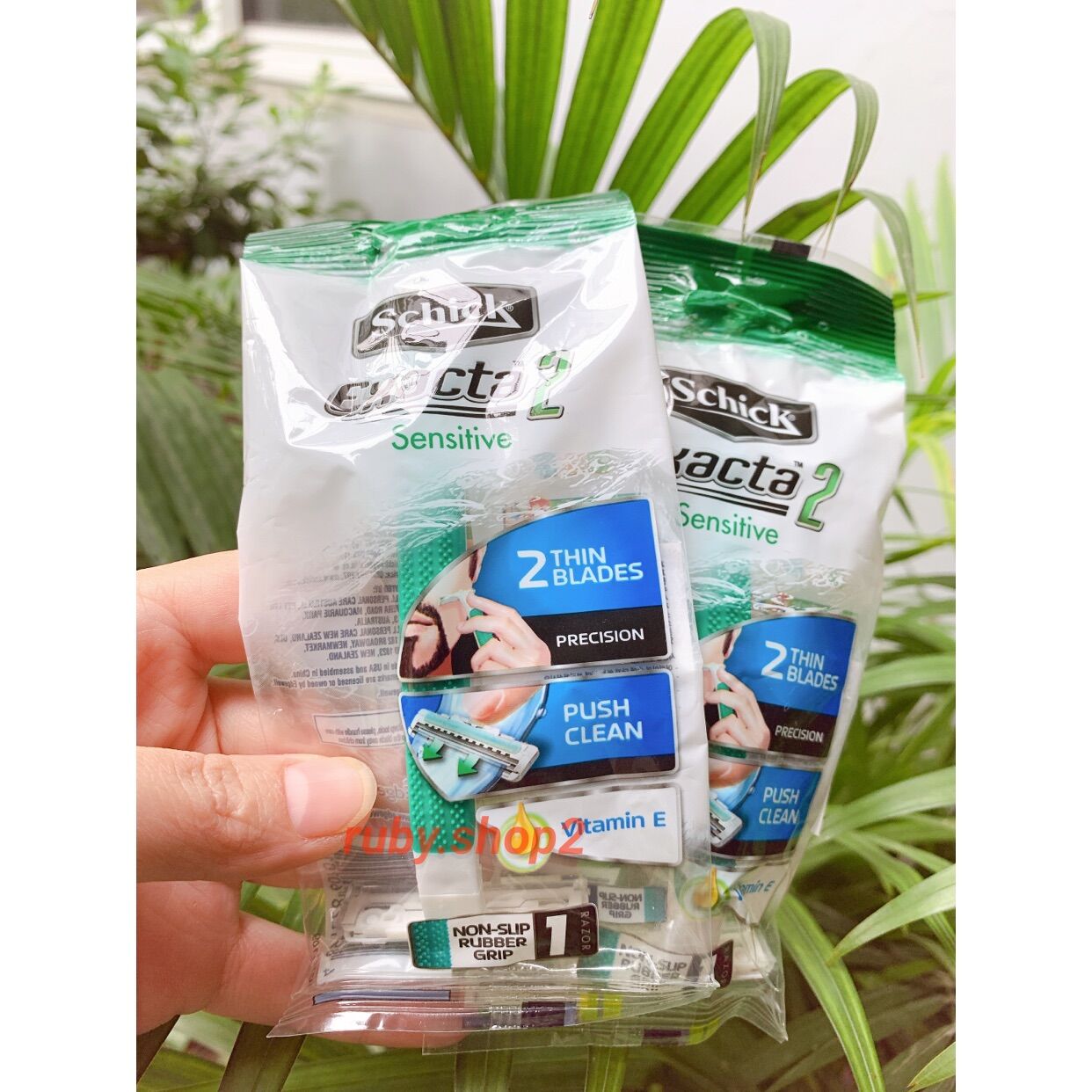 COMBO 10 DAO CẠO DÙNG MỘT LẦN SCHICK EXACTA 2