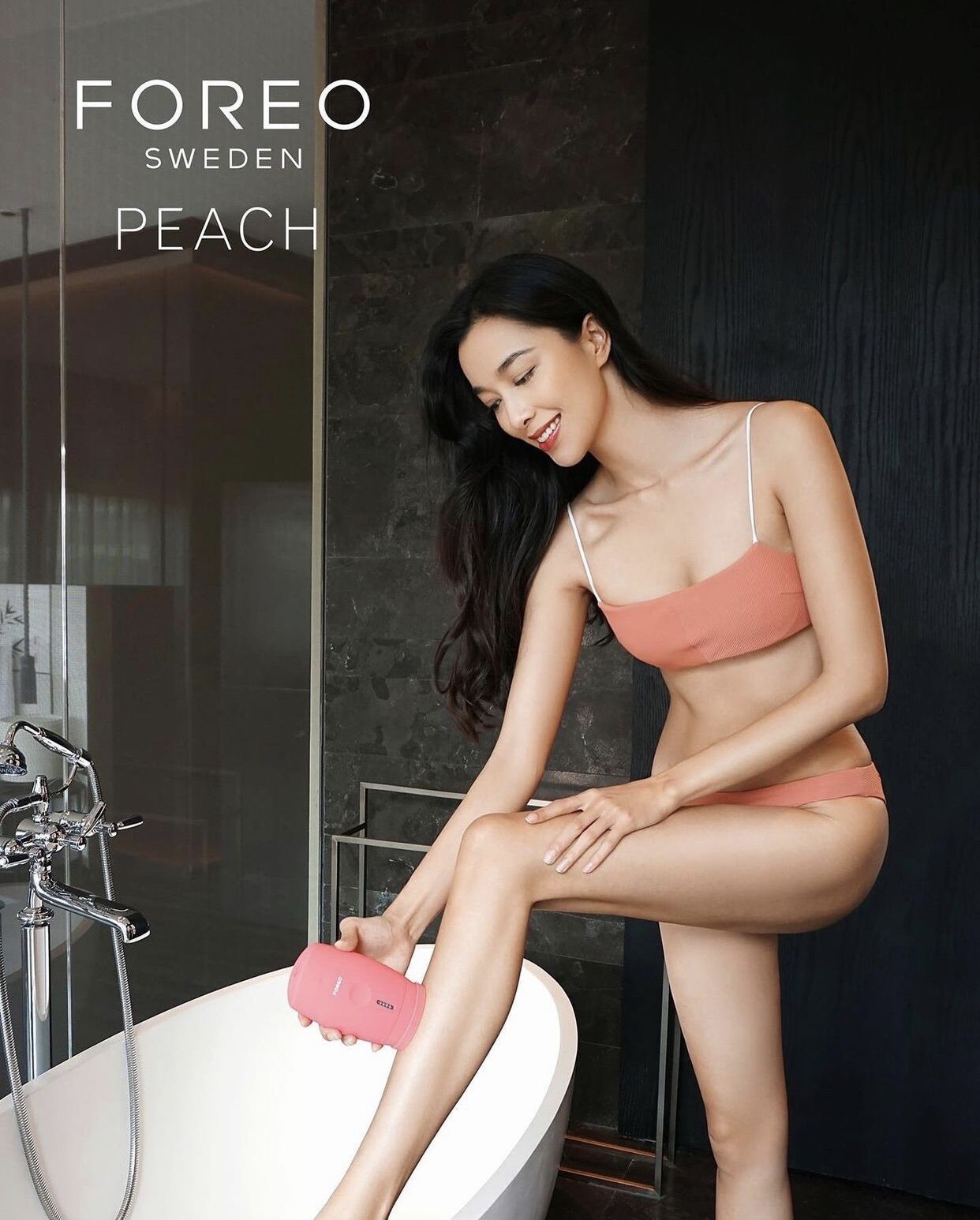 Máy triệt lông FOREO PEACH chính hãng (Free Bảo hành 2 năm - Đủ bill)
