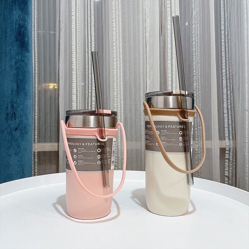 [Chính Hãng]  Ly Giữ Nhiệt Tyeso 550ML- 710ml  + ống Hút