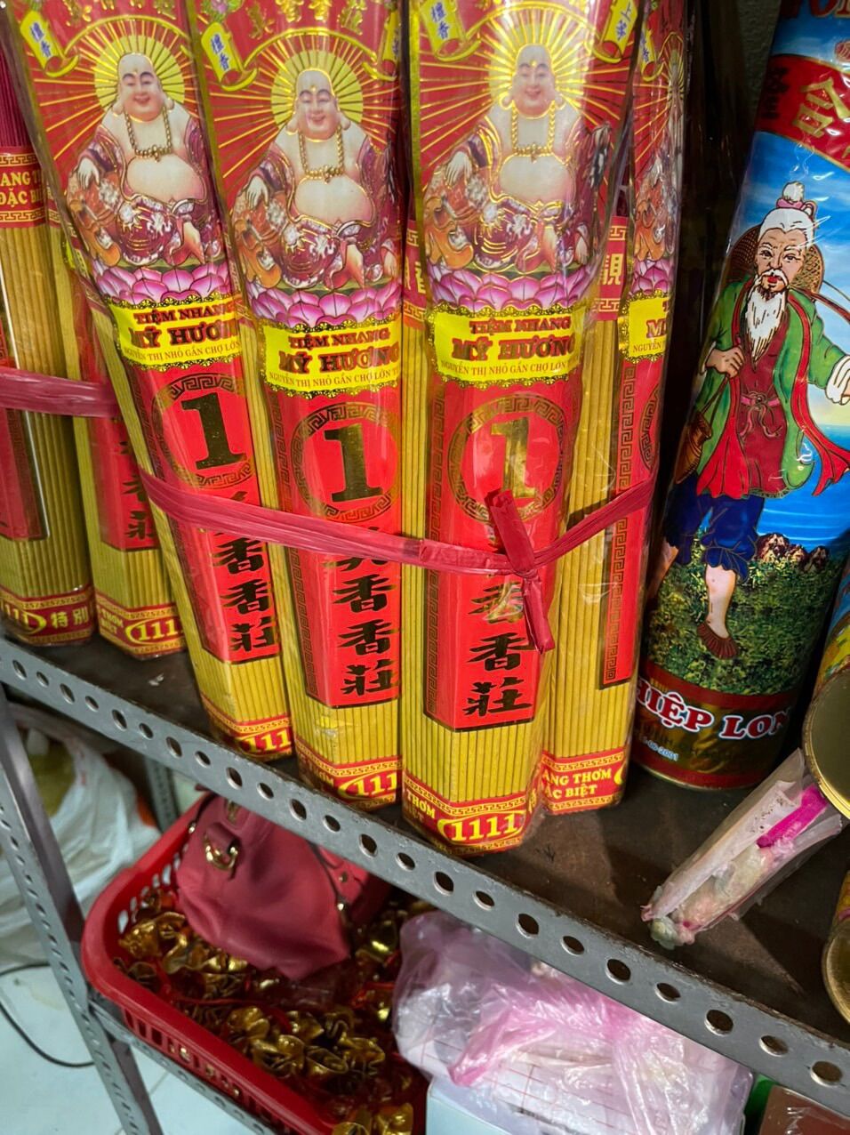 5bó Nhang 4 tấc mùi hương nhẹ nhàng