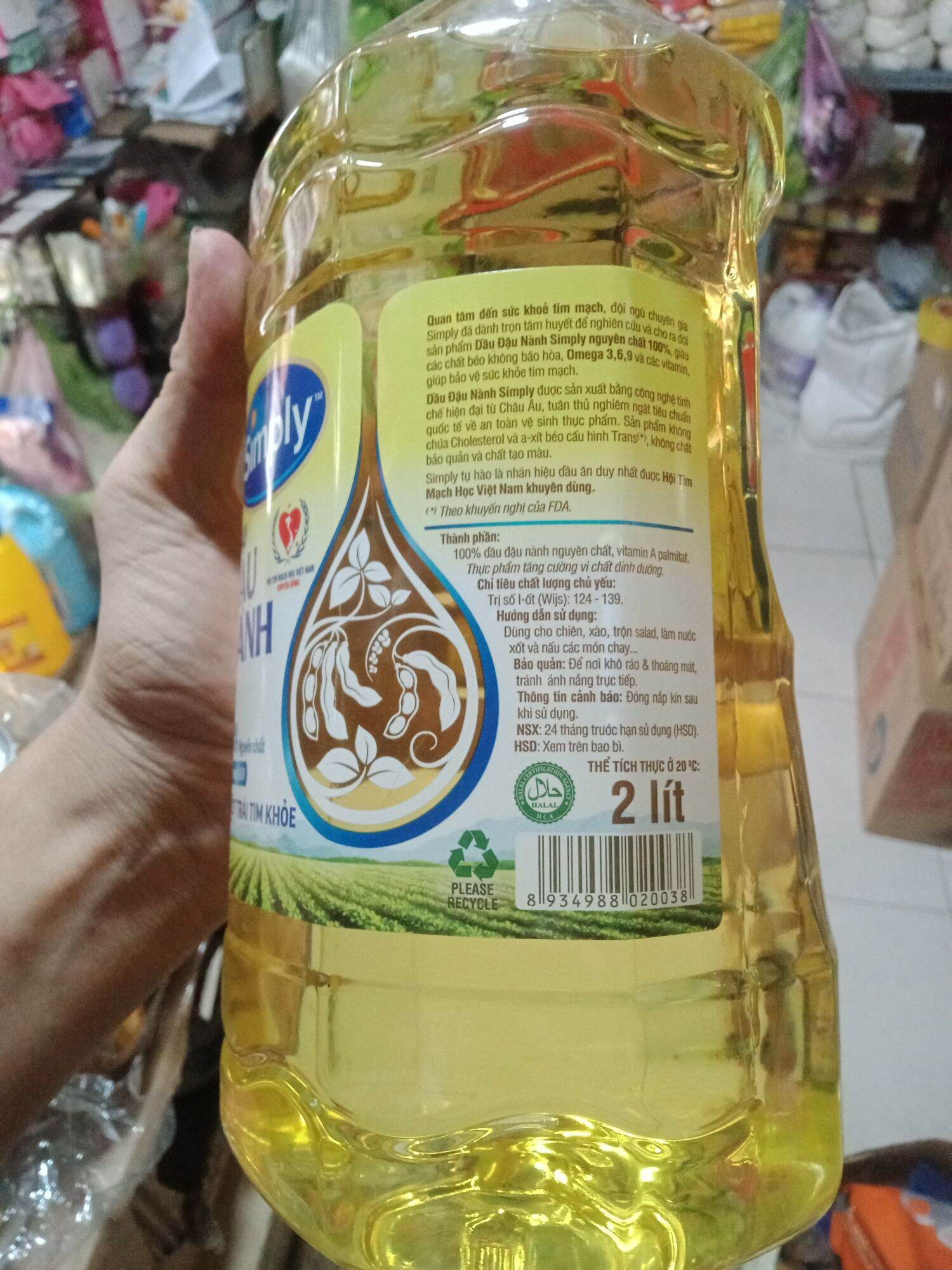 dau ăn simly 2lit