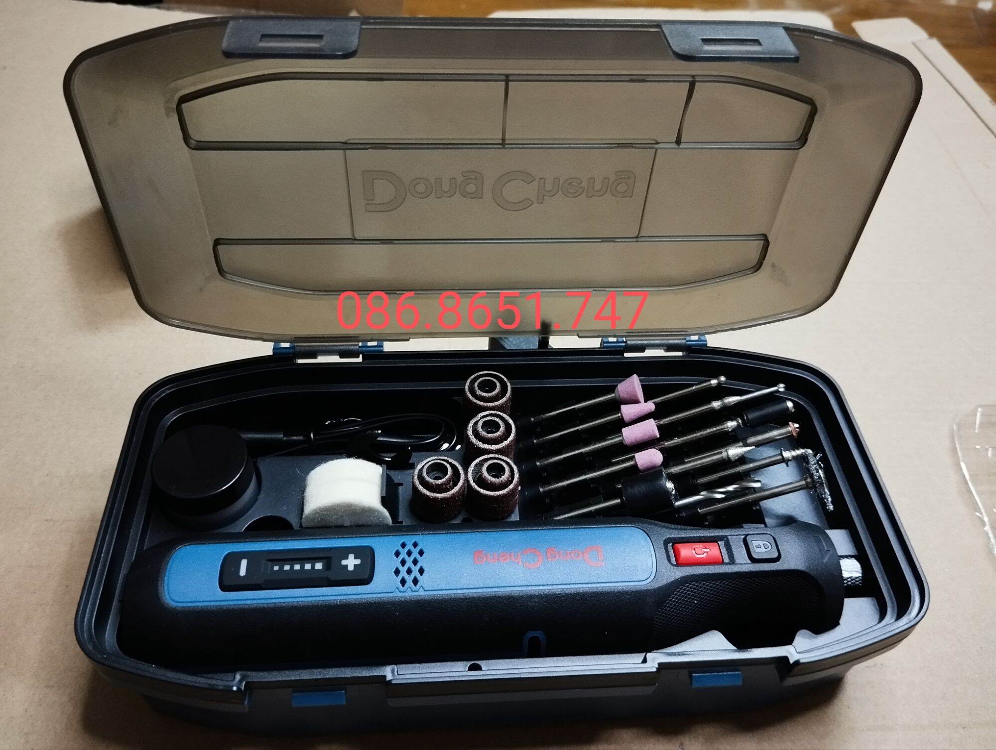 Máy mài mini 8v Dongcheng DCSJ0801
