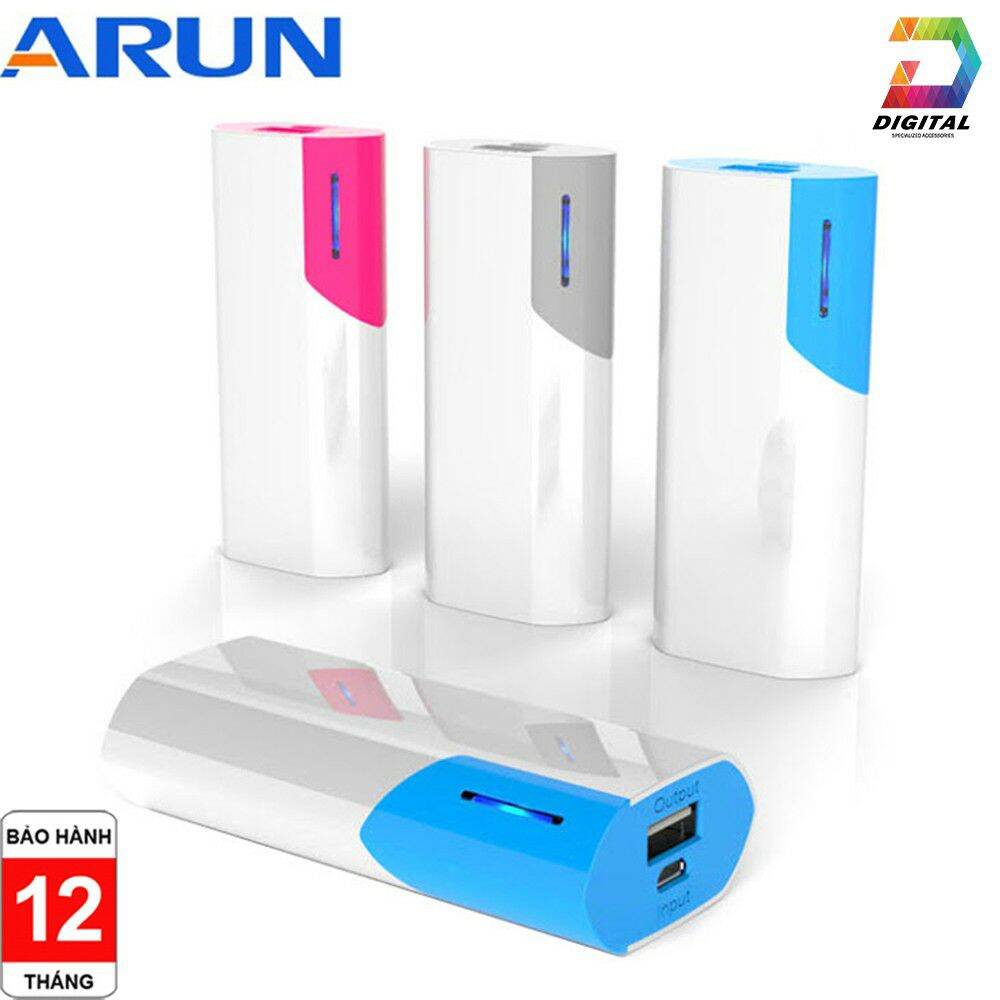 Sạc dự phòng Arun 5600mah Chính Hãng