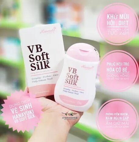 Dung dịch hana soft silk ( hồng )
