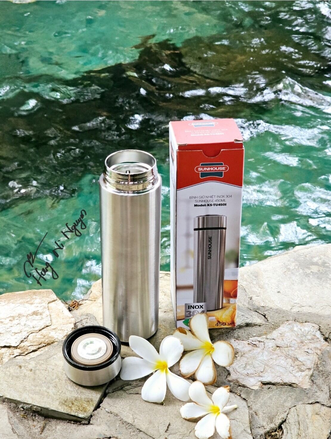 bình giử nhiệt sunhouse 450ml