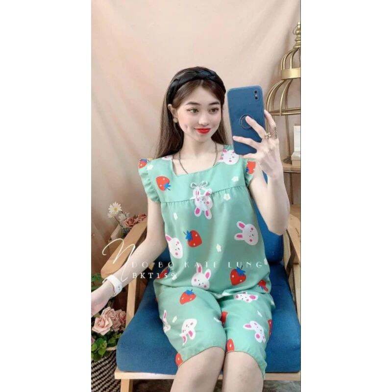 [Sale] Đồ Bộ Lửng Mặc Nhà  - M117