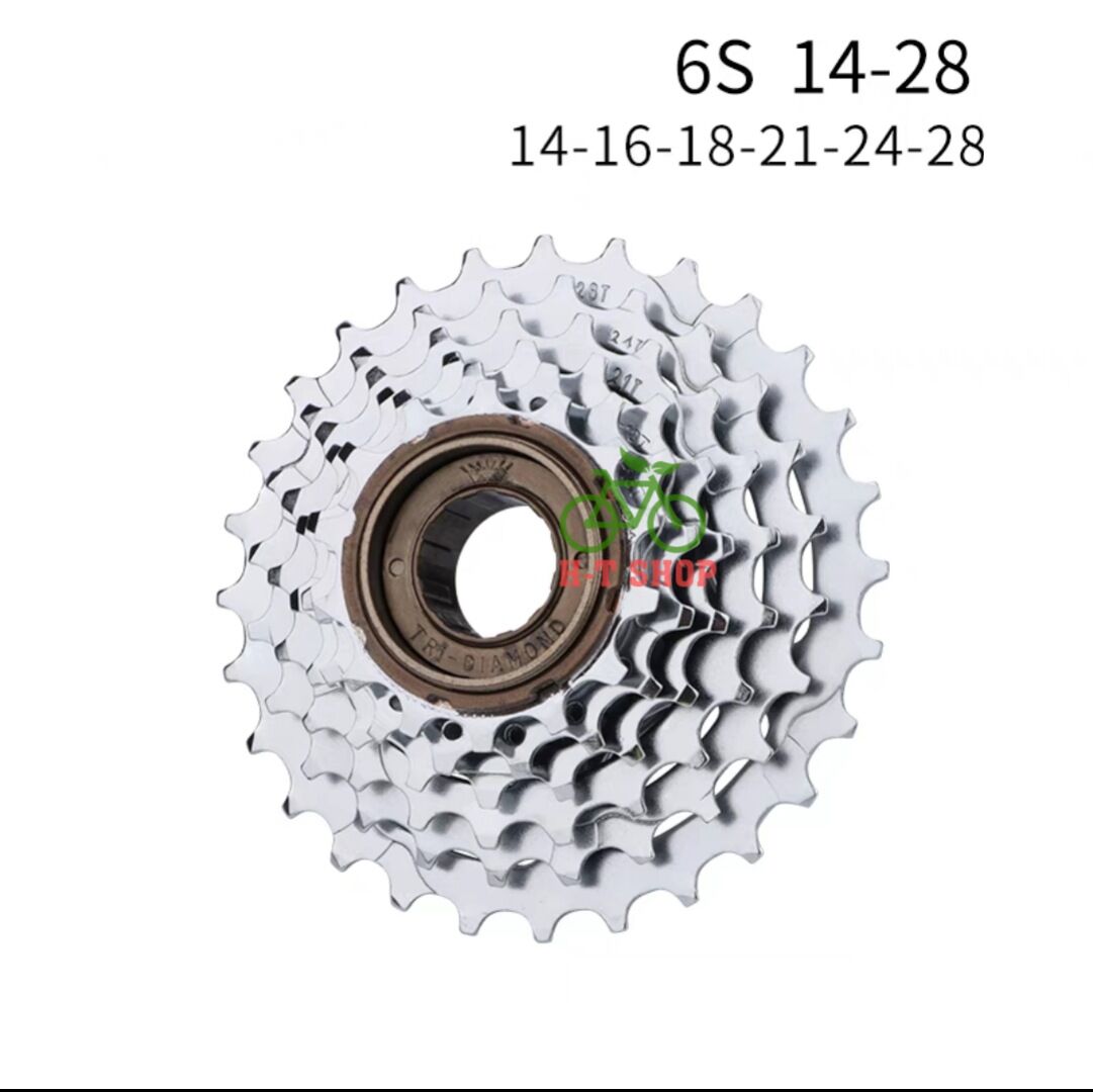 Líp đề xe đạp 6 tầng xi taiwan