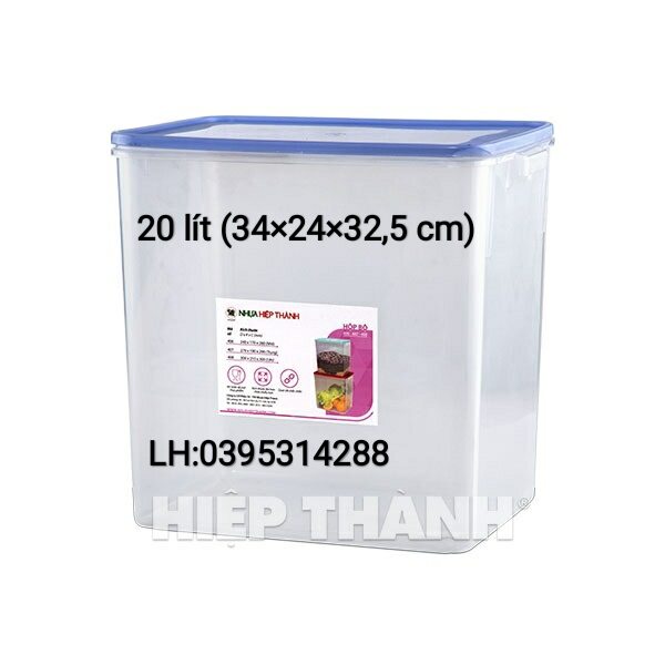 Hộp nhựa vuông trong suốt 408,407,406 nhựa hiệp thành