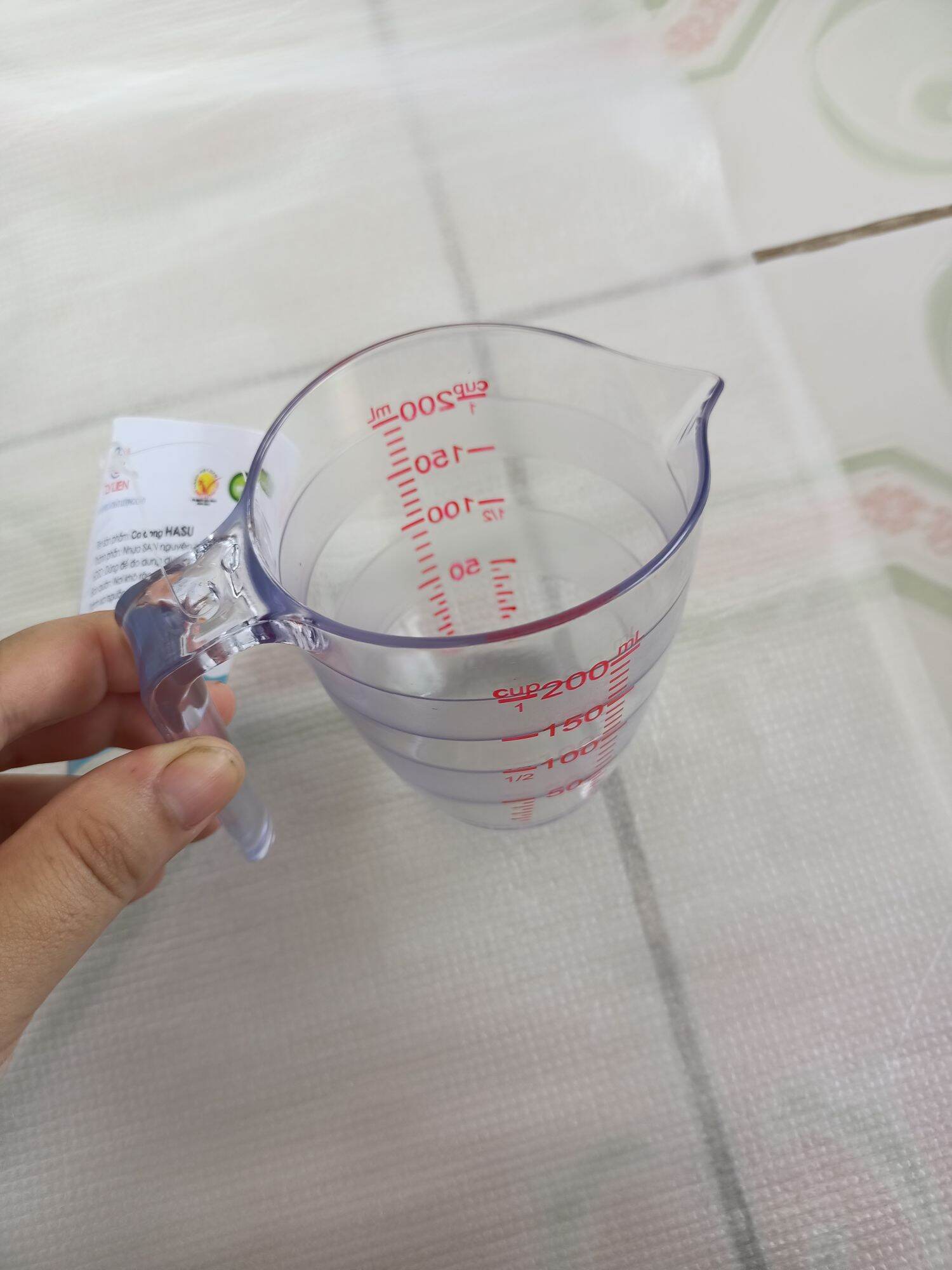 ca đong định lượng có chia vạch Hasu 200/500ml