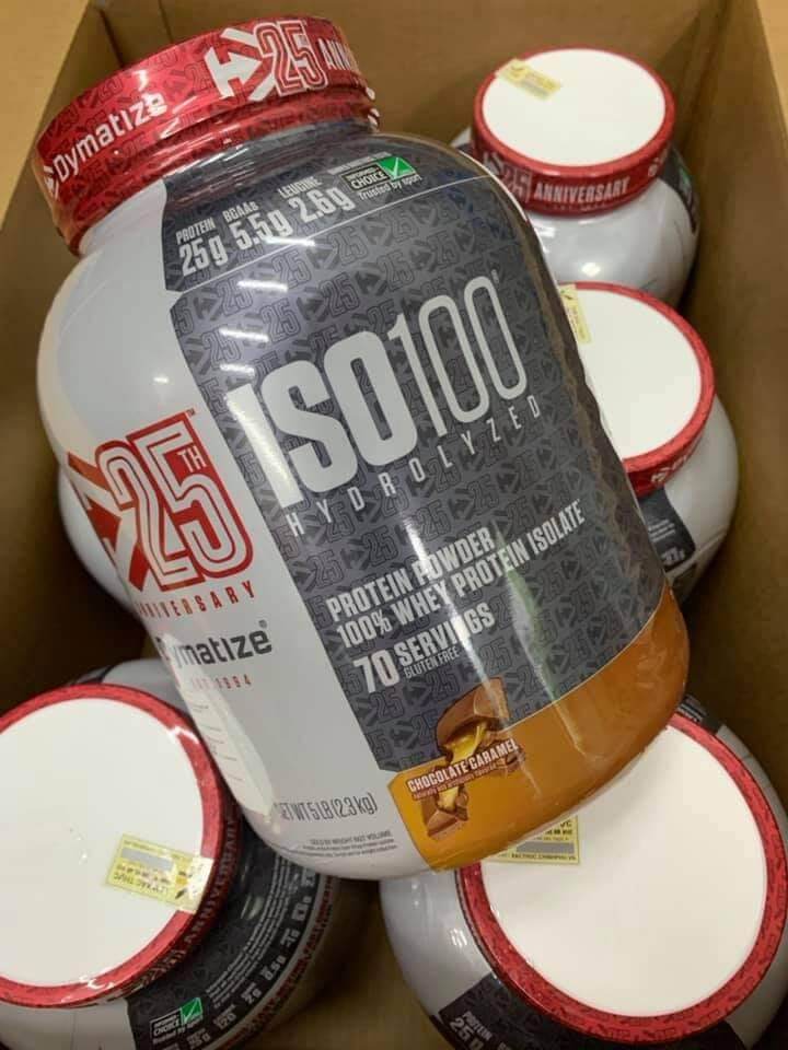 DYMATIZE ISO 100 WHEY PROTEIN HYDROLYZED TĂNG CƠ ĐẲNG CẤP