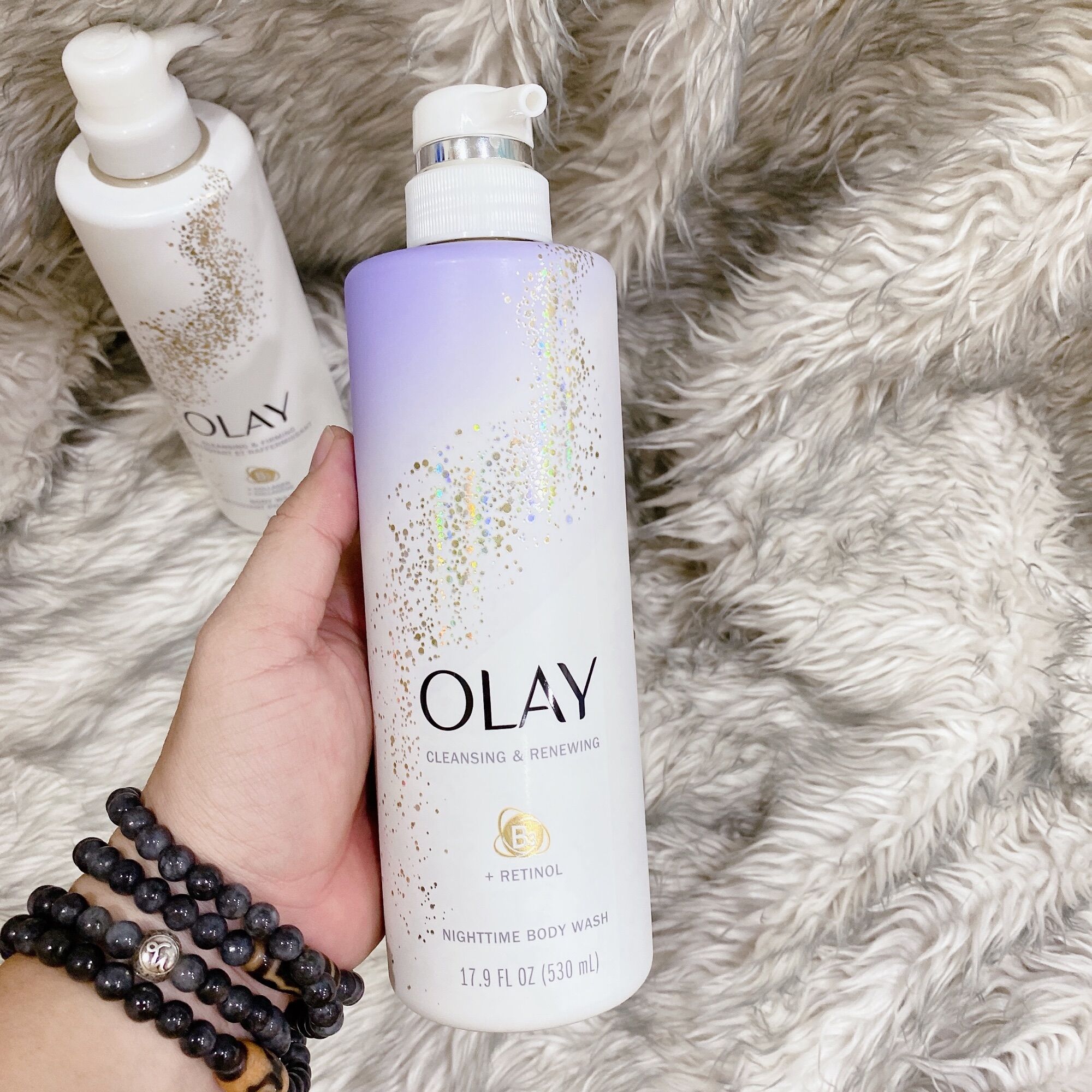 sữa tắm trắng da collagen olay