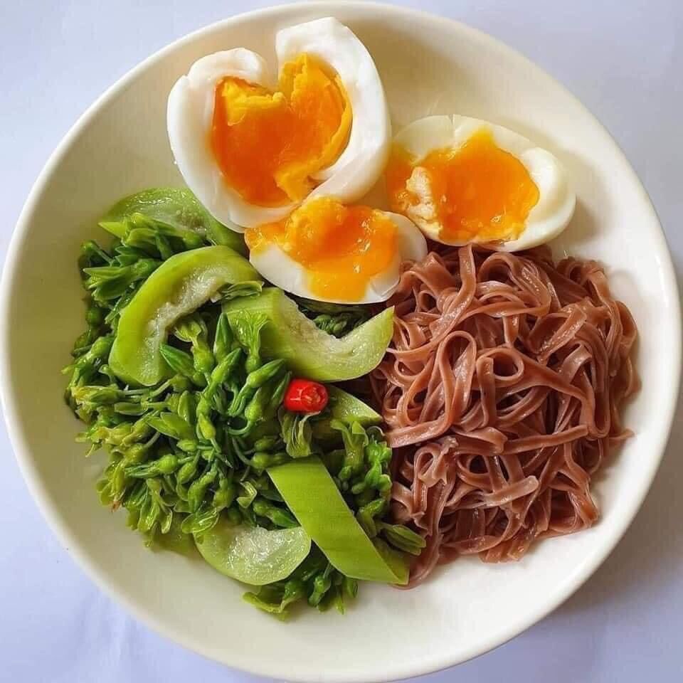 0,5kg phở gạo lứt đỏ dẻo ( lứt nương) Điện Biên