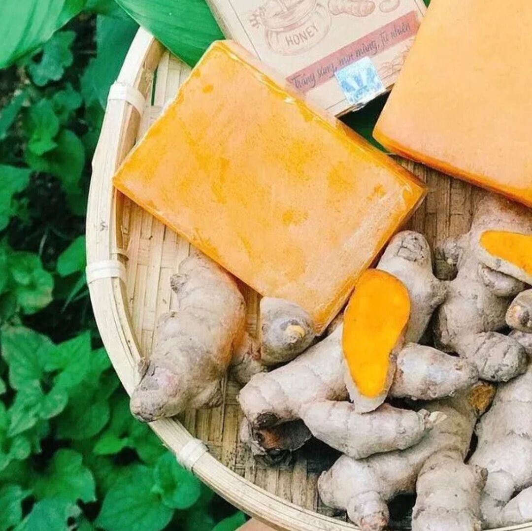 Xà Bông Thảo Dược Nghệ-Mật Ong