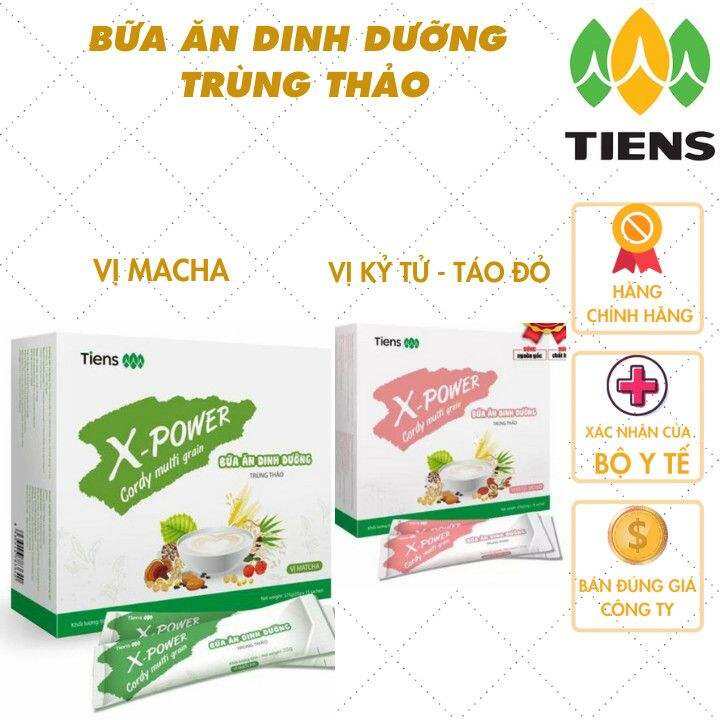 Bữa ăn Dinh Dưỡng từ 18 loại hạt vị Matcha