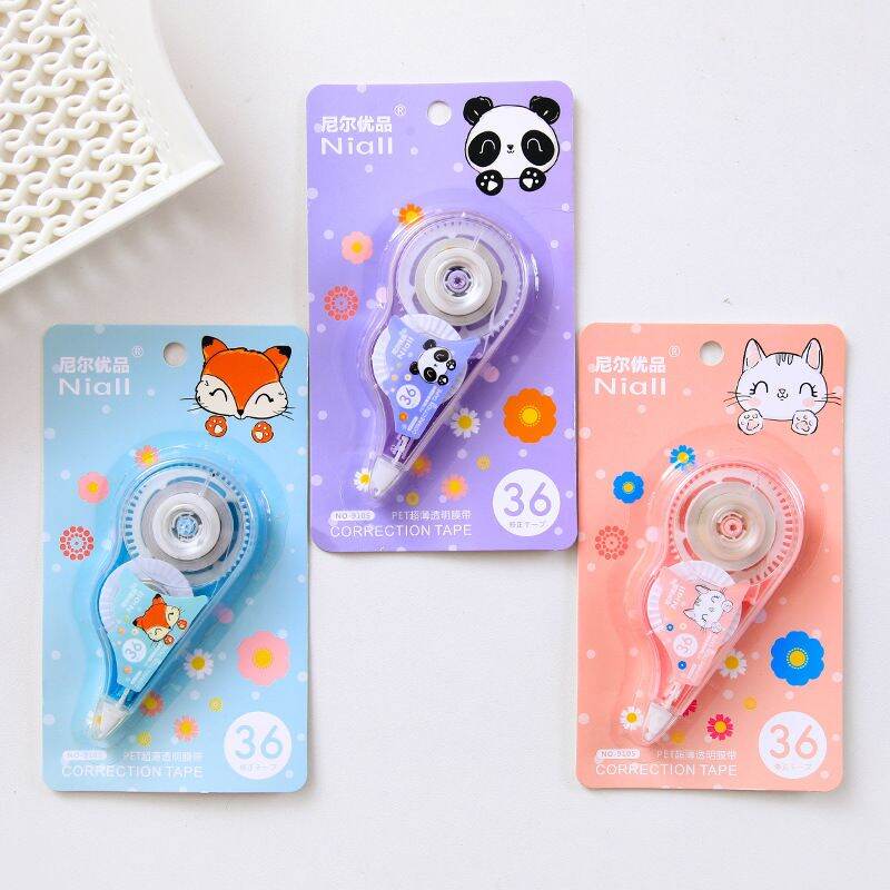 Bút xóa kéo in hoạt hình đáng yêu