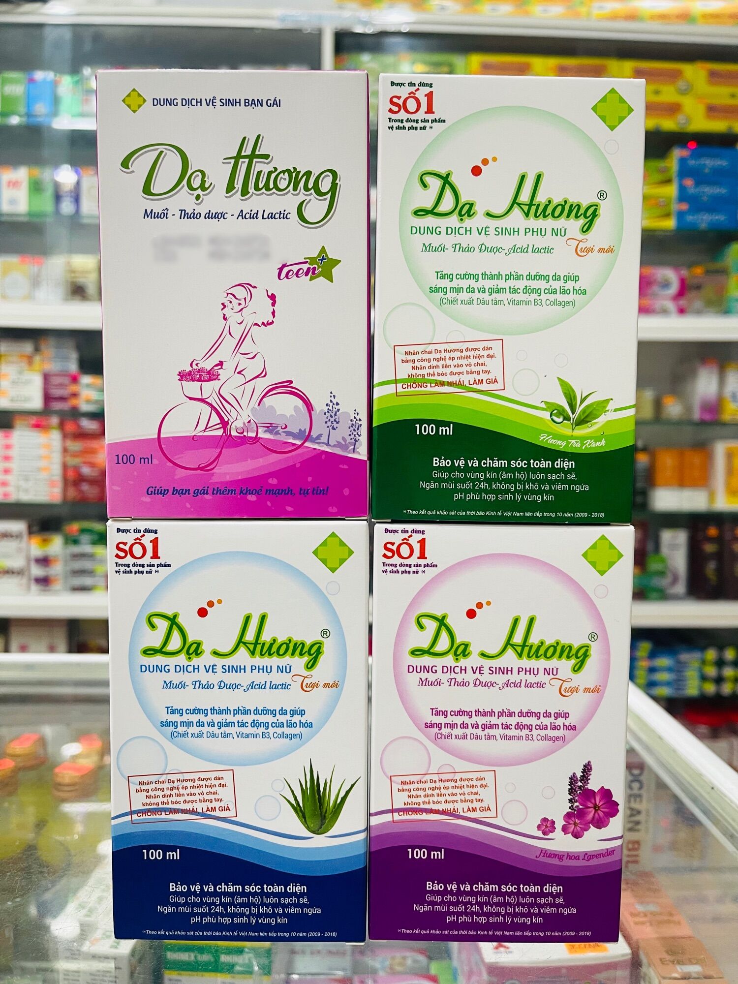 [HCM]Dung dịch Vệ sinh phụ nữ Dạ Hương - 100ml