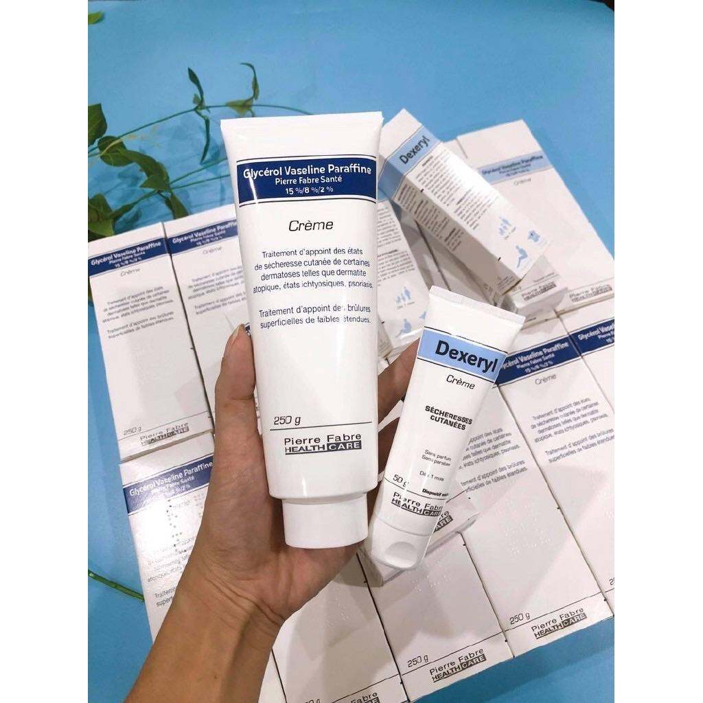 Kem nẻ thần thánh lành tính Glycerol 250g \ Dexeryl 250g Hàng Pháp - Lotusfree Cosmetics