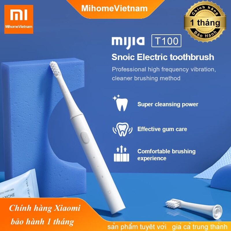 Bàn điện Xiaomi Mijia T100 - Bàn Chải Đánh Răng Mijia T100