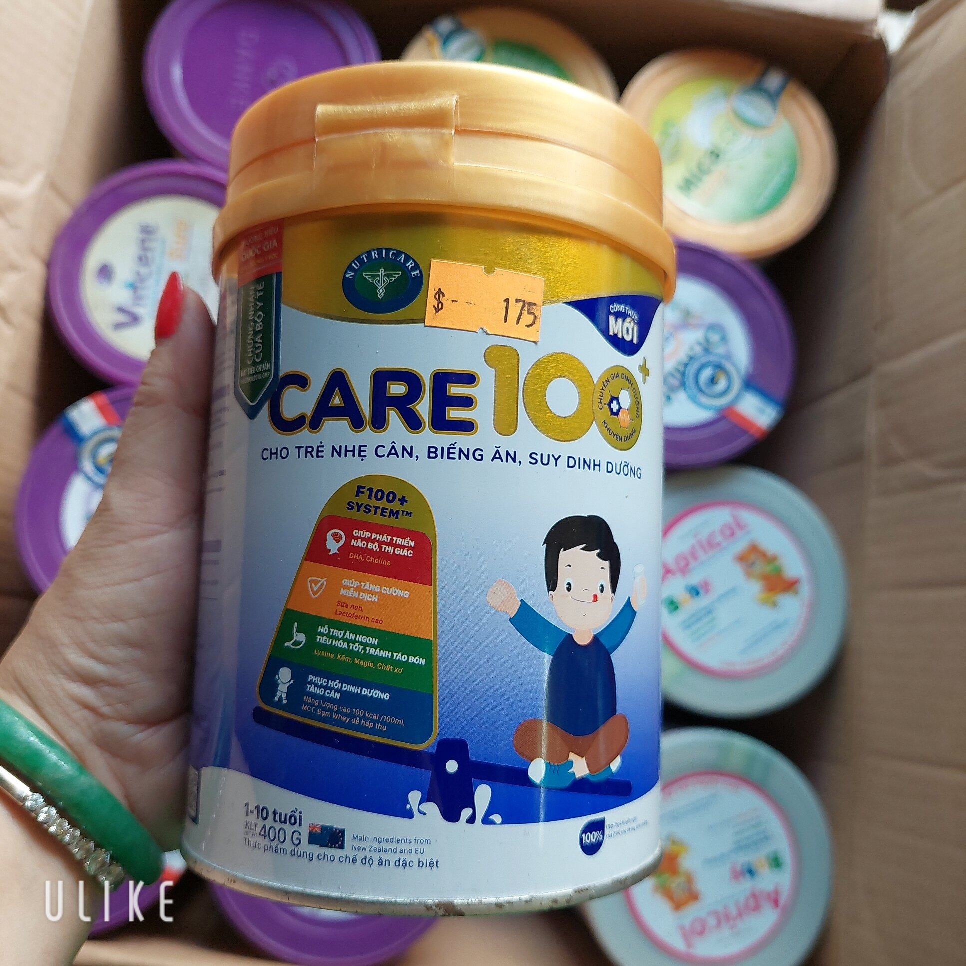 1 Lon sữa bột 400g Hết data Ủ Mồi Câu Cá