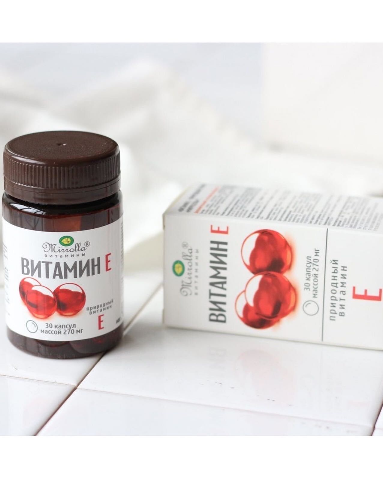 Vitamin E đỏ Nga 270mg