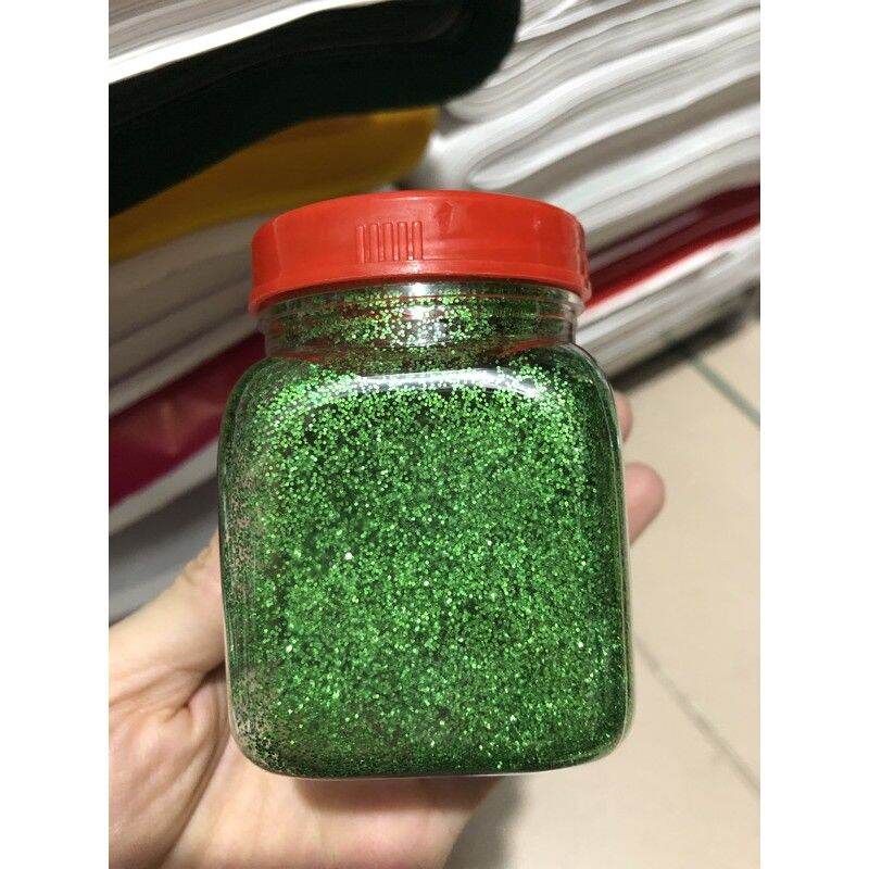 Bột nhũ rắc kim tuyến (lọ 100gr)