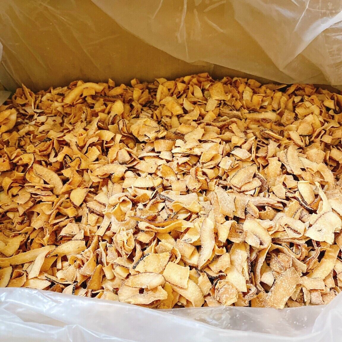 DỪA KHÔ SẤY GIÒN túi 500g